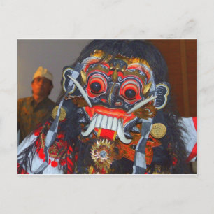 Balines-Tänzerin Postkarte