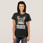 Balinese Balinese cat Balinese Dad 3 T-Shirt (Vorne ganz)