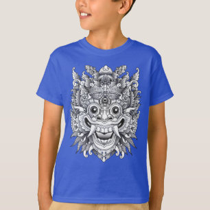 Balinese Barong Traditionelle Maske T-Shirt