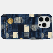 Balinese Batik Geometric Harmony - Moderne Eleganz Case-Mate iPhone Hülle (Rückseite (Horizontal))