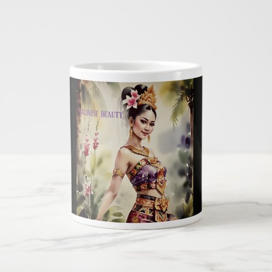 balinese Beauty Jumbo-Tasse (Vorderseite)
