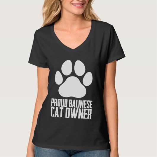 Balinese cat Balinese Balinese cats T-Shirt (Vorderseite)
