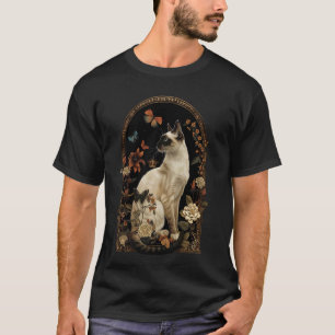 Balinese Cat Blume T-Shirt