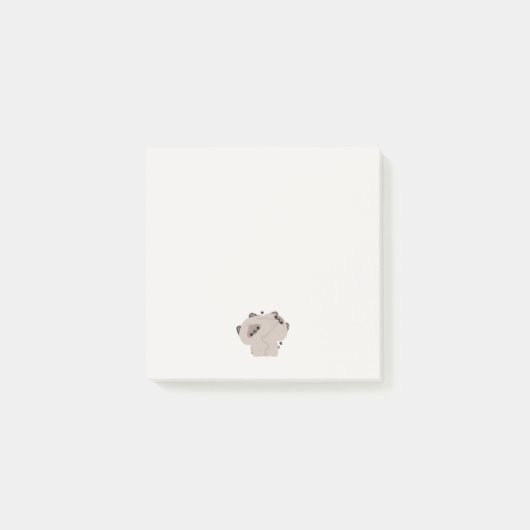 Balinese Cat Couple Post-it Klebezettel (Vorderseite)
