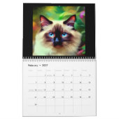 Balinese Cat Kalender (Feb 2027)