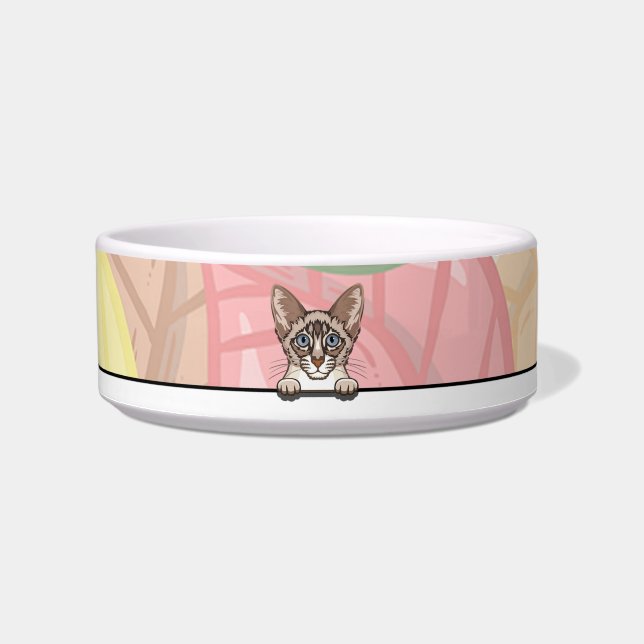 Balinese Cat Pet Bowl Napf (Vorderseite)