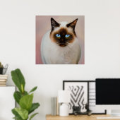 Balinese Cat Poster (Heimbüro)