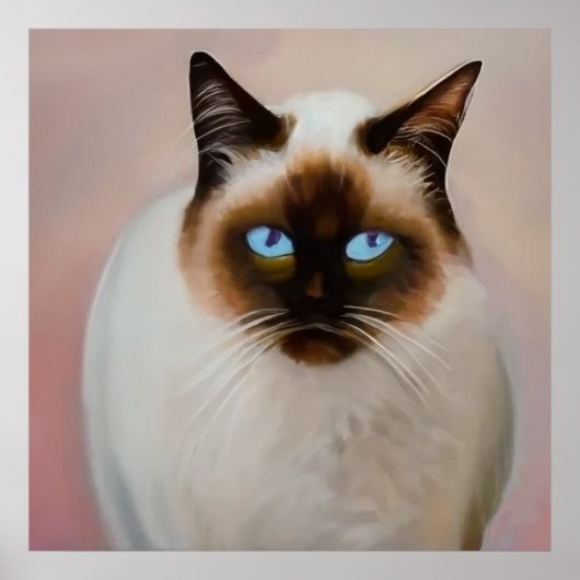 Balinese Cat Poster (Vorne)