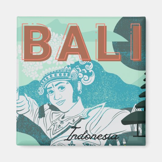 Balinese Dancer Bali Magnet (Vorne)