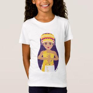 Balinese Dancer Matryoshka Girls' T-Shirt
