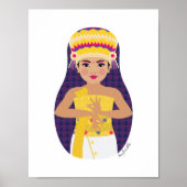 Balinese Dancer Matryoshka Poster (Vorne)