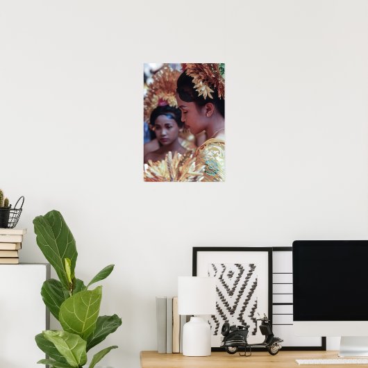 Balinese Dancers Poster (Heimbüro)