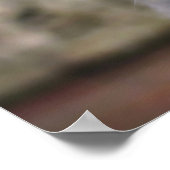 Balinese Macaque Poster (Ecke)