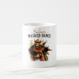 Balinese Masked Dance Mug Kaffeetasse