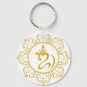 Balinese Om Schlüsselanhänger (Vorderseite)