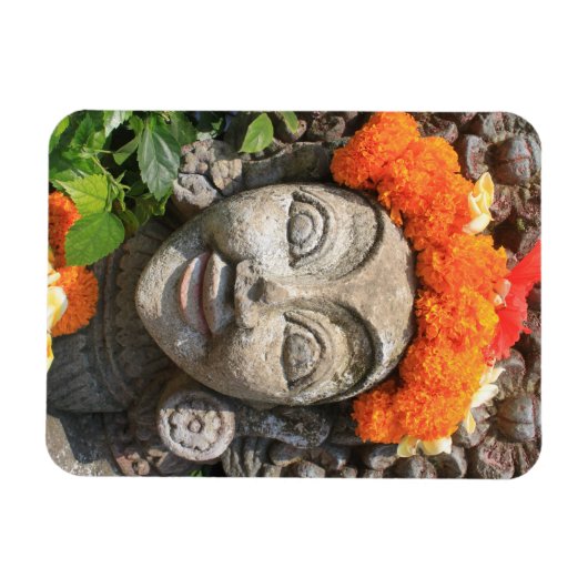 balinesische Kunst Magnet (Horizontal)
