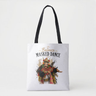 Balinesische Maskentanz-Tasche Tasche