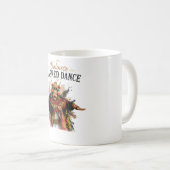 Balinesische Maskentanz-Tasse Kaffeetasse (VorderseiteRechts)