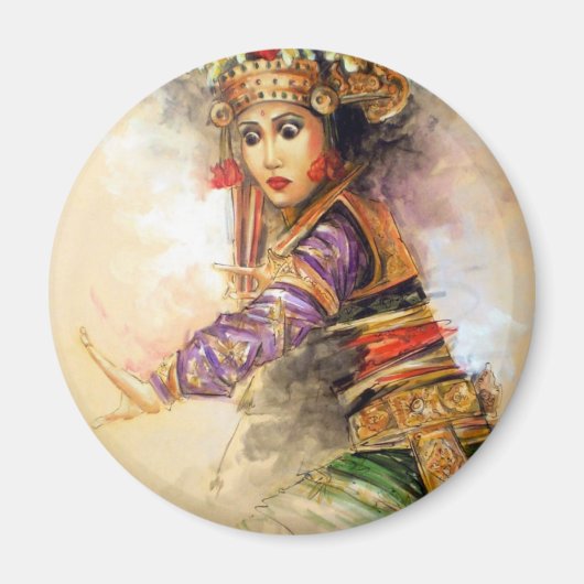 balinesische Tänzerin Magnet (Vorne)