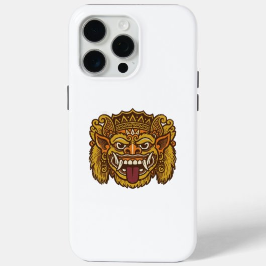 Balinesischer Kultur Barong Case-Mate iPhone Hülle (Rückseite)
