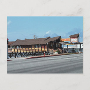 balinesischer Saal, Galveston Texas Postcard Postkarte