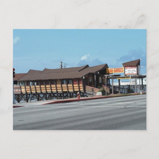 balinesischer Saal, Galveston Texas Postcard Postkarte (Vorderseite)