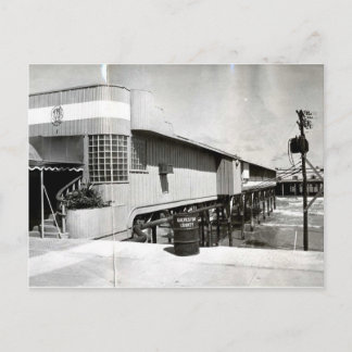 *balinesischer Saal in Galveston, Texas Postkarte