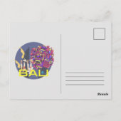 "Balis verzauberter Barong: Eine bezaubernde Postk Postkarte (Rückseite)