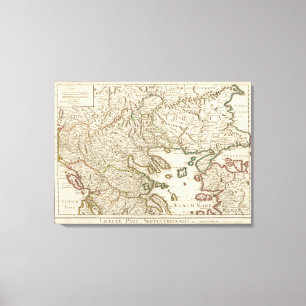 Balkan-Halbinsel, Griechenland, Mazedonien 2 Leinwanddruck