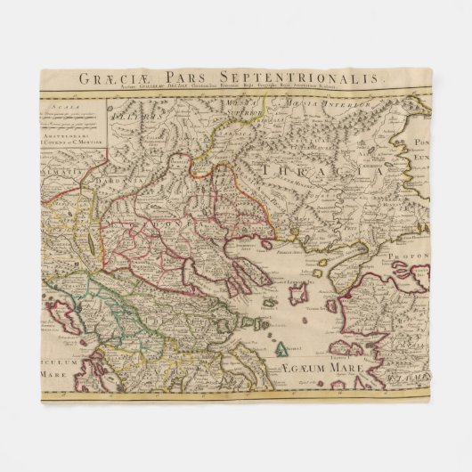Balkan-Halbinsel, Griechenland, Mazedonien 3 Fleecedecke (Vorderseite (Horizontal))