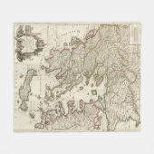 Balkan-Halbinsel, Griechenland, Mazedonien Fleecedecke (Vorderseite (Horizontal))