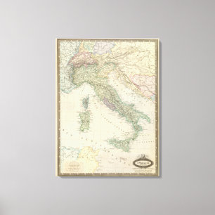 Balkan-Halbinsel, Italien, Slowenien 2 Leinwanddruck