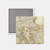 Balkanhalbinsel 2 magnet (Vorderseite/Rückseite)