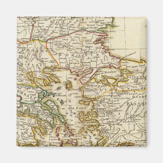 Balkanhalbinsel 2 magnet (Vorne)