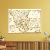 Balkanhalbinsel 3 leinwanddruck (Insitu (Wohnzimmer))