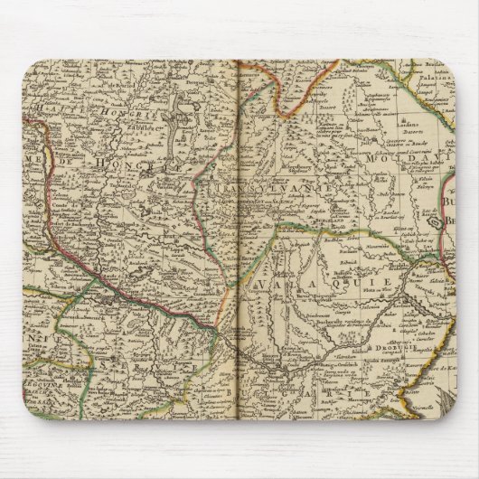 Balkanhalbinsel 3 mousepad (Vorne)
