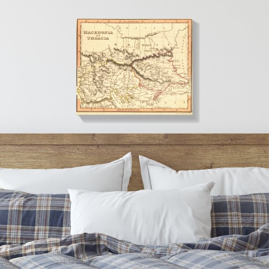 Balkanhalbinsel 5 leinwanddruck (Insitu (Schlafzimmer))