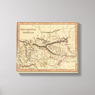 Balkanhalbinsel 5 leinwanddruck