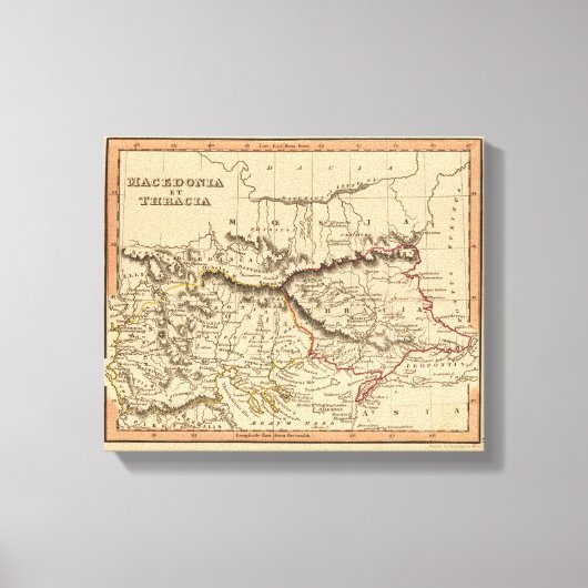 Balkanhalbinsel 5 leinwanddruck (Vorderseite)