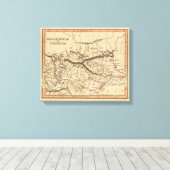 Balkanhalbinsel 5 leinwanddruck (Insitu (Holzboden))