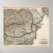 Balkanhalbinsel, Bulgarien Poster (Vorne)