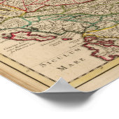 Balkanhalbinsel, Griechenland, Mazedonien 3 Poster (Ecke)