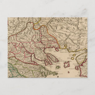 Balkanhalbinsel, Griechenland, Mazedonien 3 Postkarte