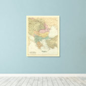 Balkanhalbinsel Leinwanddruck (Insitu (Holzboden))