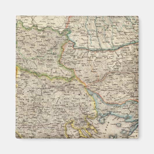 Balkanhalbinsel, Türkei 2 Magnet (Vorne)