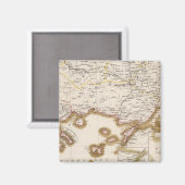 Balkanhalbinsel, Türkei, Bulgarien Magnet (Vorderseite/Rückseite)