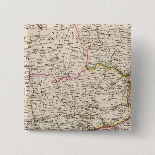 Balkanhalbinsel, Türkei, Rumänien Button (Vorderseite)