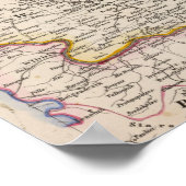 Balkanhalbinsel, Türkei, Rumänien Poster (Ecke)