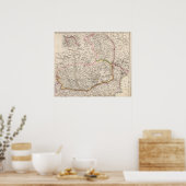 Balkanhalbinsel, Türkei, Rumänien Poster (Küche)