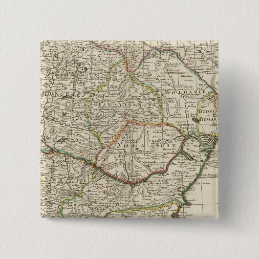 Balkanhalbinsel, Ungarn, Rumänien Button (Vorderseite)